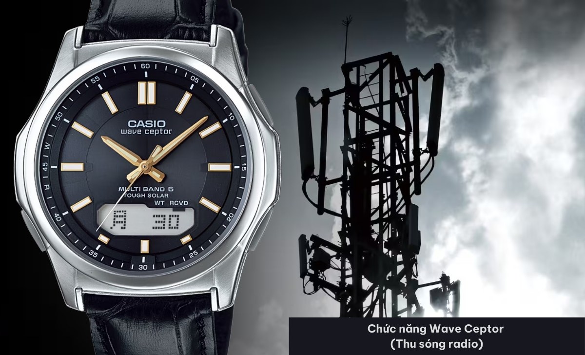Wave Ceptor Multiband 6 Là Gì? 11 Mẫu Đồng Hồ Casio Wave Ceptor Mutiband 6 1 wave ceptor multiband 6 1