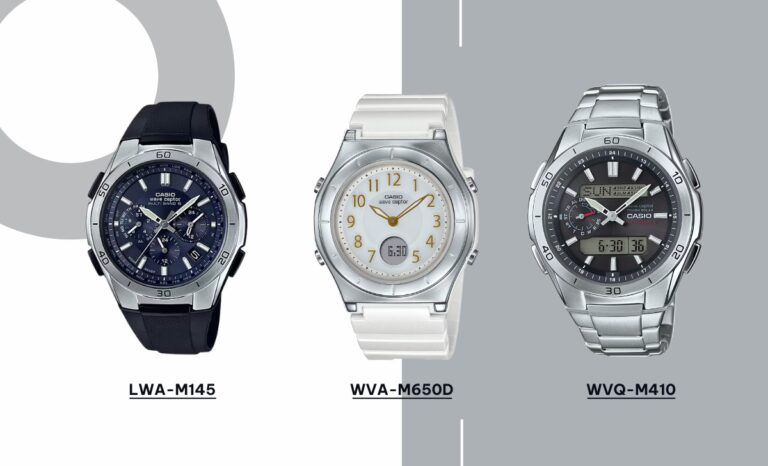 Wave Ceptor Multiband 6 Là Gì? 11 Đồng Hồ Casio Wave Ceptor Hiện Đại
