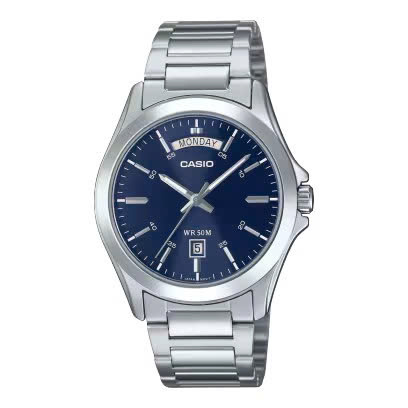 Casio 39.5mm Nam MTP-1370D-2A2VDF