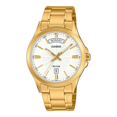 Casio 39.5mm Nam MTP-1381GD-7AVDF chính hãng Casio 39.5mm Nam MTP-1381GD-7AVDF