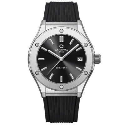 Carnival 34mm Nữ 8168L-VH-DCS-DK chính hãng Carnival 34mm Nữ 8168L-VH-DCS-DK