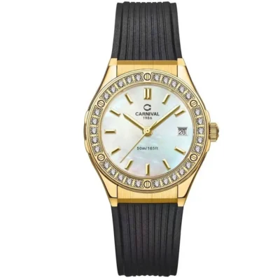Đồng hồ Carnival 34mm Nữ 8168L2-VV-DCS-TK chính hãng Ảnh sản phẩm Carnival 34mm Nữ 8168L2-VV-DCS-TK