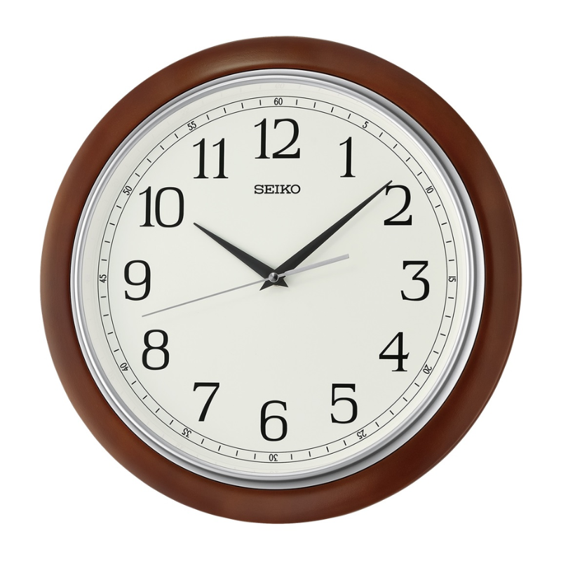 Đồng Hồ Treo Tường Gỗ Seiko QXA813B