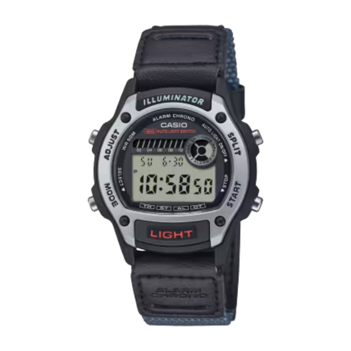 Casio 43 × 36,6 mm Nam W-220HF-8AVDF