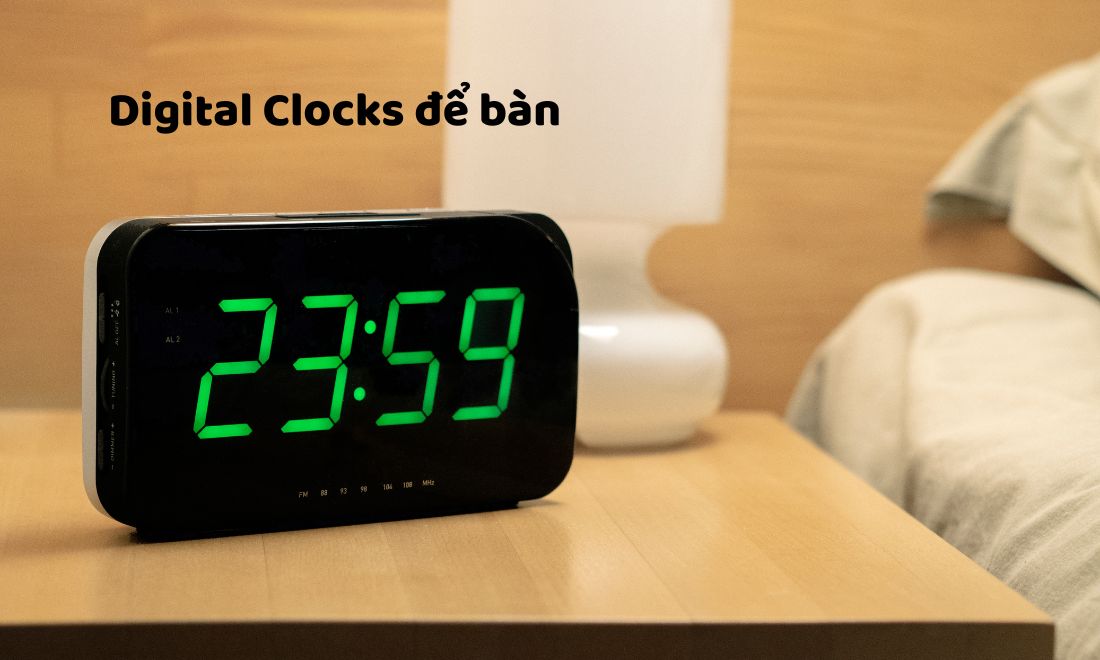 Đồng hồ Digital Clocks để bàn