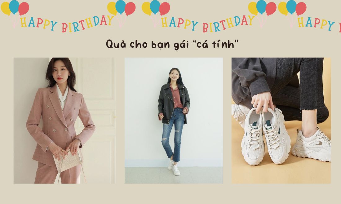 40+ Quà tặng sinh nhật bạn gái theo từng kiểu tính cách của nàng 9 Vest nữ, áo khoác da hay giày sneaker là những "ứng cử viên sáng giá" để làm quà tặng cho người thương vào ngày sinh nhật