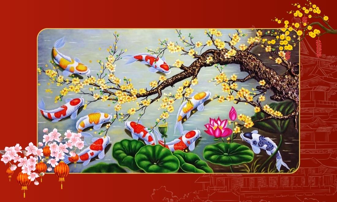 Gợi ý 15+ món quà Tết 2026 ý nghĩa & sang trọng cho mọi đối tượng 5 Tranh phong thuỷ