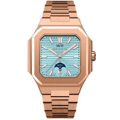 Đồng hồ I&W Carnival 44mm Nam 55876G17 chính hãng Ảnh sản phẩm I&W Carnival 44mm Nam 55876G17