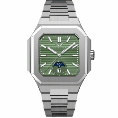 Đồng hồ I&W Carnival 44mm Nam 55876G4 chính hãng Ảnh sản phẩm I&W Carnival 44mm Nam 55876G4