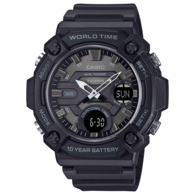 Đồng hồ Casio 52.2 mm Nam AEQ-120W-1BVDF chính hãng Ảnh sản phẩm Casio 52.2 mm Nam AEQ-120W-1BVDF