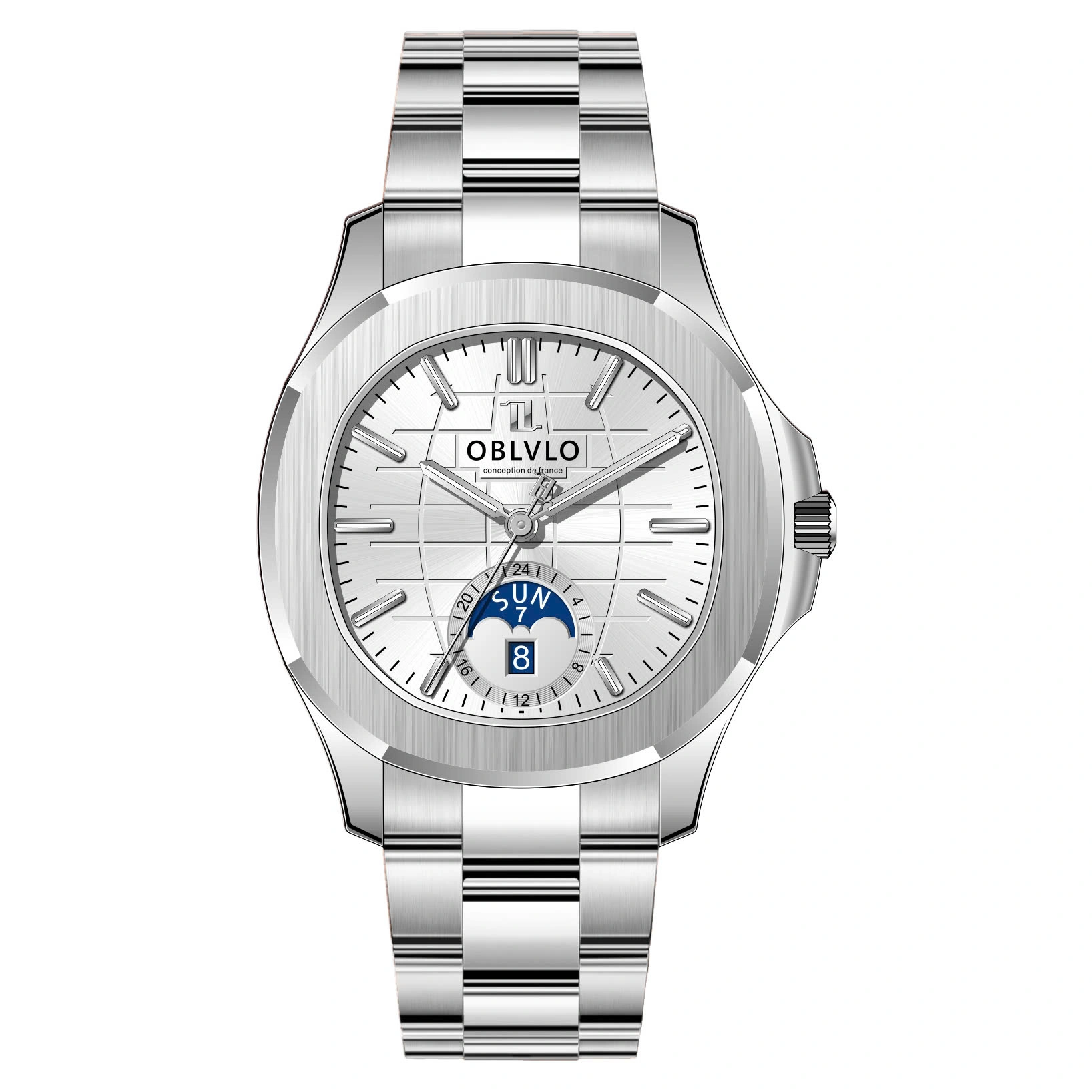 Đồng Hồ Oblvlo 39mm Nam FM-SL-DD-YWYS