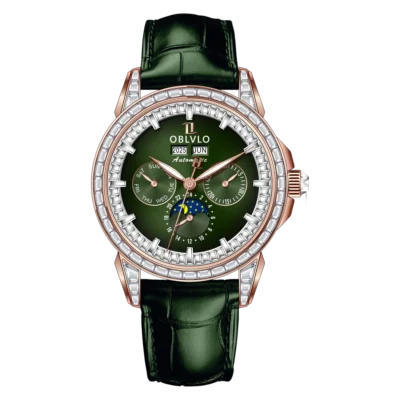 Đồng hồ Oblvlo 40mm Nam GCM-MUT-PGGL-1 chính hãng Ảnh sản phẩm Oblvlo 40mm Nam GCM-MUT-PGGL-1