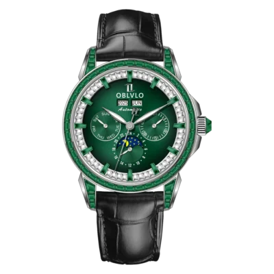 Đồng hồ Oblvlo 40mm Nam GCM-MUT-YGBL-1 chính hãng Ảnh sản phẩm Oblvlo 40mm Nam GCM-MUT-YGBL-1
