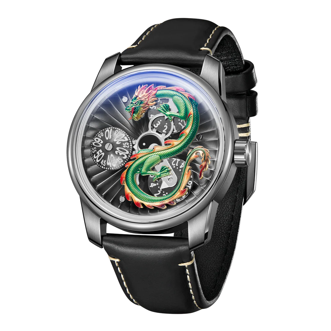 Oblvlo 42mm Nam JM-DRAGON-II-YNBL