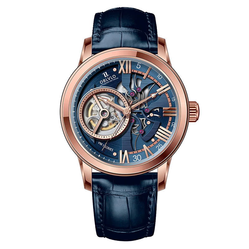 Đồng Hồ Oblvlo 42mm Nam VMQ-PLLL