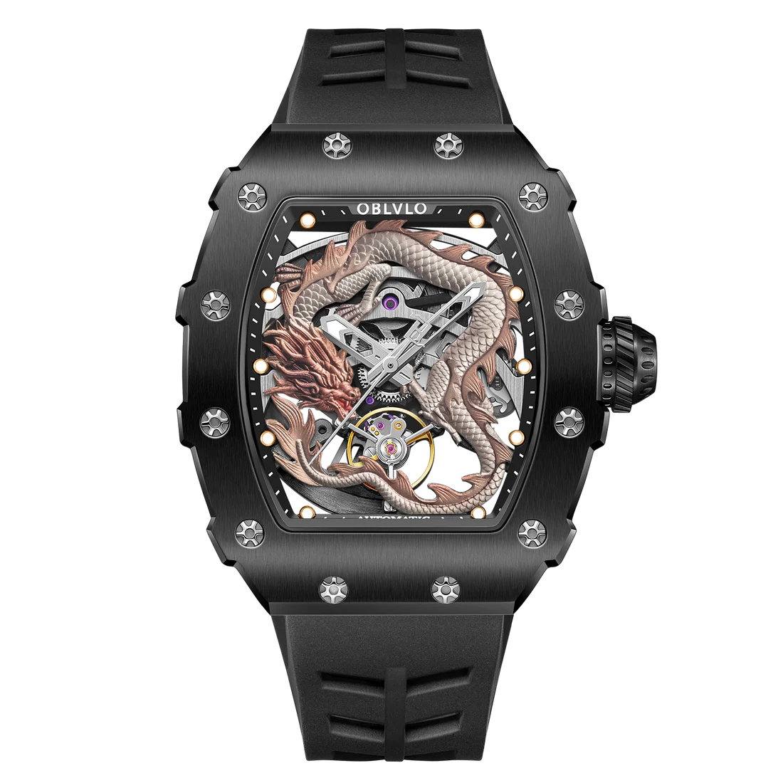 Oblvlo 42mm Nam XM-DRAGON-BGBR