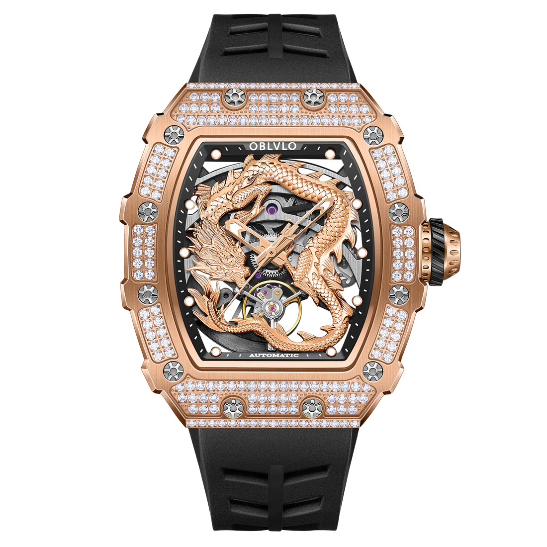 Oblvlo 42mm Nam XM-DRAGON-RGRGD
