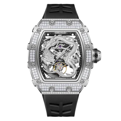 Đồng hồ Oblvlo 42mm Nam XM-DRAGON-WGWGD chính hãng Ảnh sản phẩm Oblvlo 42mm Nam XM-DRAGON-WGWGD