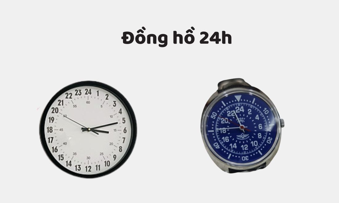 Đồng hồ 24 giờ là gì? Chúng có gì khác với đồng hồ 12h? 1 Đồng hồ 24 giờ