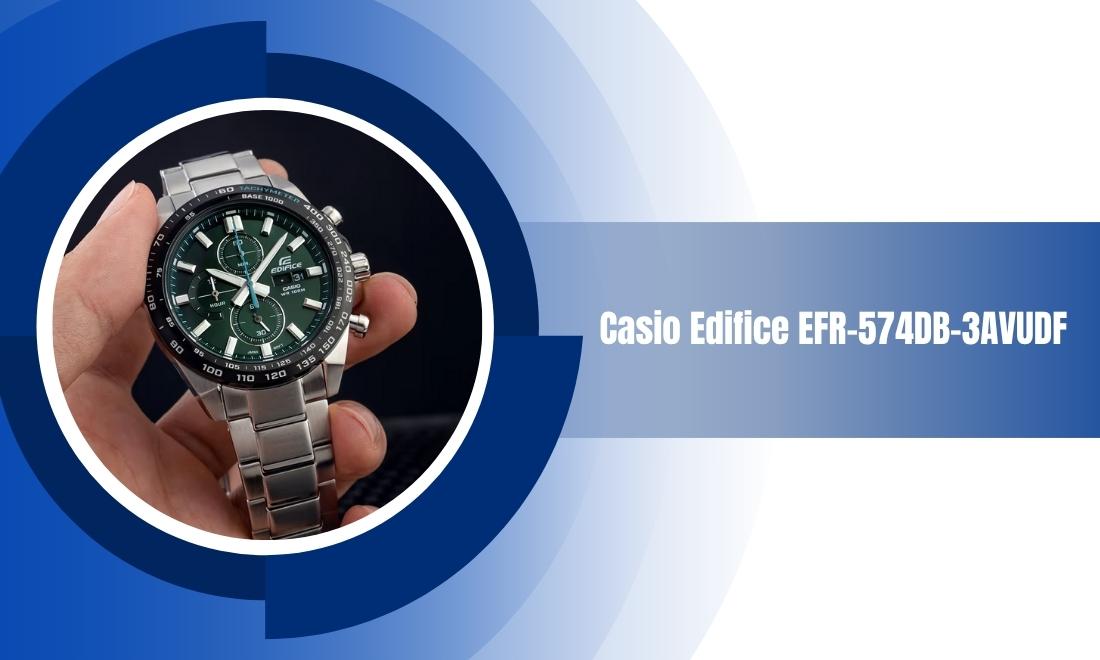 Bezel là gì? Tất tần tật về vòng bezel trên đồng hồ 11 Casio Edifice EFR-574DB-3AVUDF