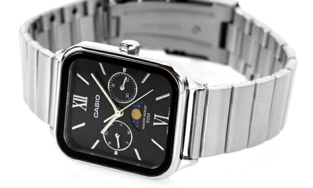 Moonphase trên đồng hồ là gì? Khám phá cơ chế mặt trăng thú vị 11 Casio MTP-M305D-1A2VDF