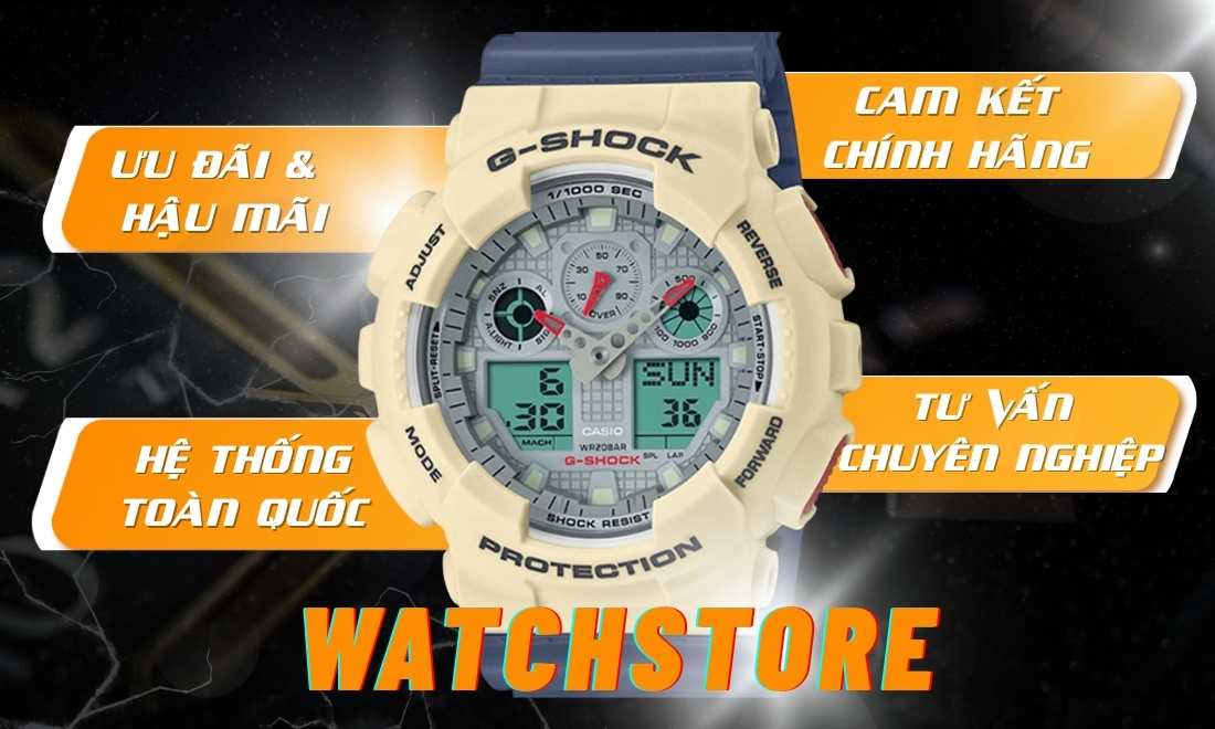 Đồng hồ Casio 110 chinh sach khi mua dong ho tai watchstore