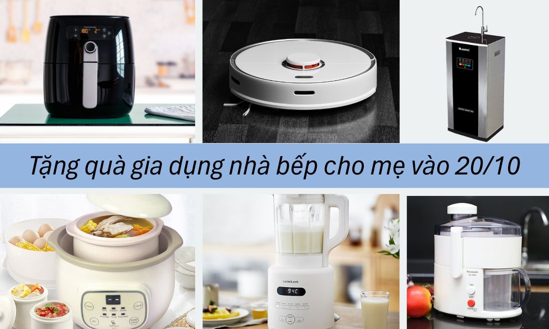 40+ Món quà 20/10 cho mẹ giúp bạn bày tỏ “trọn” lòng biết ơn 11 Đừng bỏ qua các món đồ gia dụng khi lựa quà tặng mẹ vào ngày phụ nữ Việt Nam