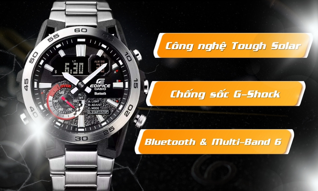 Đồng hồ Casio 96 Công nghệ độc quyền của phụ kiện đeo tay thương hiệu Casio
