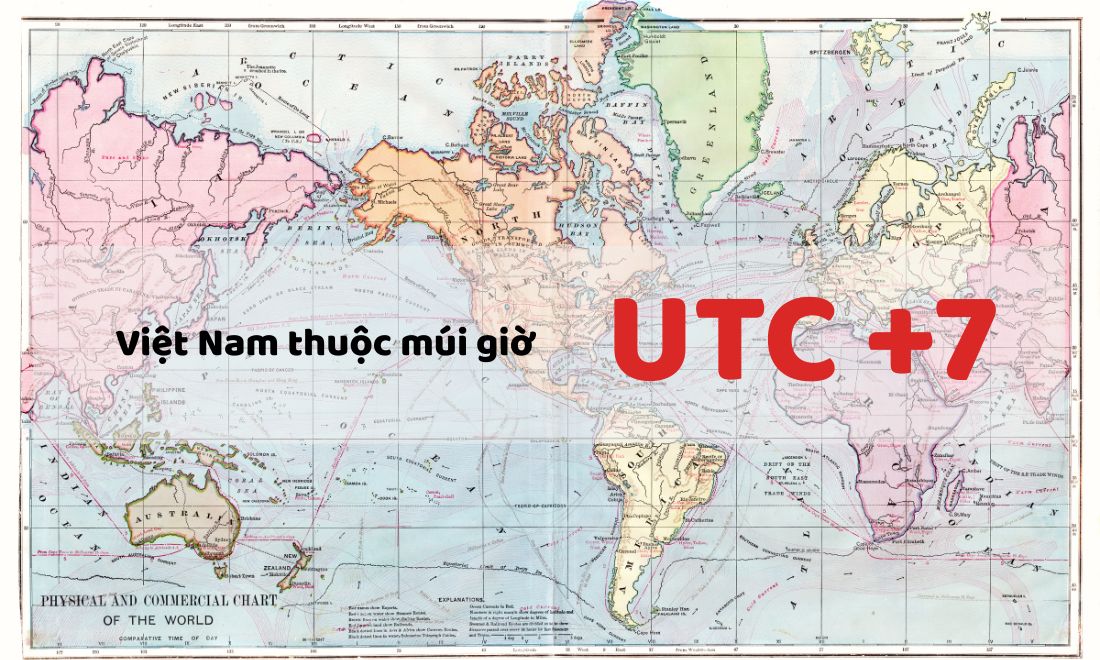 Giờ ở Việt Nam: Thuộc múi giờ thứ mấy? Cách quy đổi ra giờ thế giới 1 Múi giờ ở Việt Nam là múi giờ thứ bảy