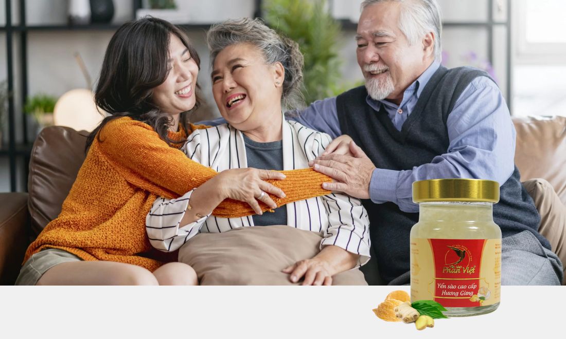 Tặng quà sinh nhật cho bố 50 tuổi và mẹ cũng tầm tuổi đó là yến chưng sẵn để cải thiện tình trạng sức khỏe cho cả hai 