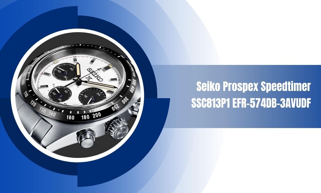 Bezel là gì? Tất tần tật về vòng bezel trên đồng hồ 12 Seiko Prospex Speedtimer SSC813P1