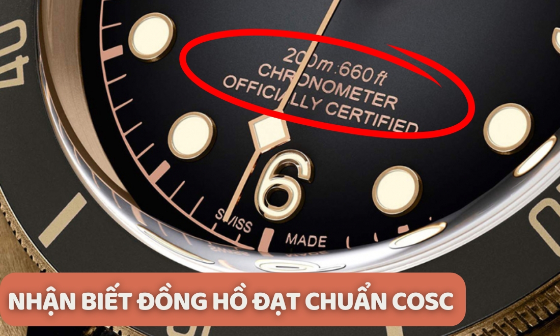 Top 3 đồng hồ Chronometer chuẩn Thụy Sĩ không thể bỏ lỡ 2025 3 Thiết bị có chứng nhận từ COSC sẽ được khắc dòng chữ trên mặt số
