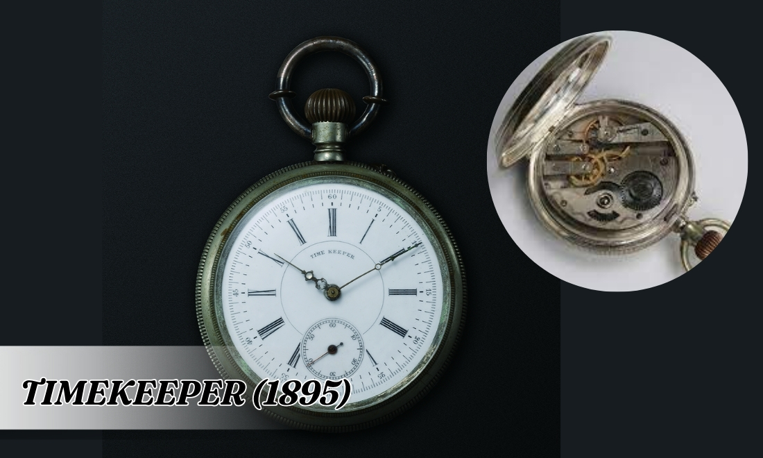 Kintarō Hattori là ai? Hành trình xây dựng đế chế đồng hồ Seiko vĩ đại 3 Timekeeper (1895) - Cỗ máy bỏ túi đầu tiên của hãng