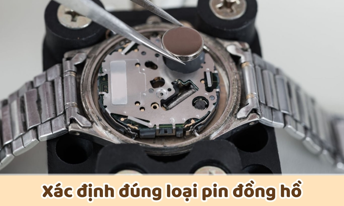 Các loại pin đồng hồ đeo tay và gợi ý cách thay pin tại nhà 4 Tự xác định phân loại pin của thiết bị