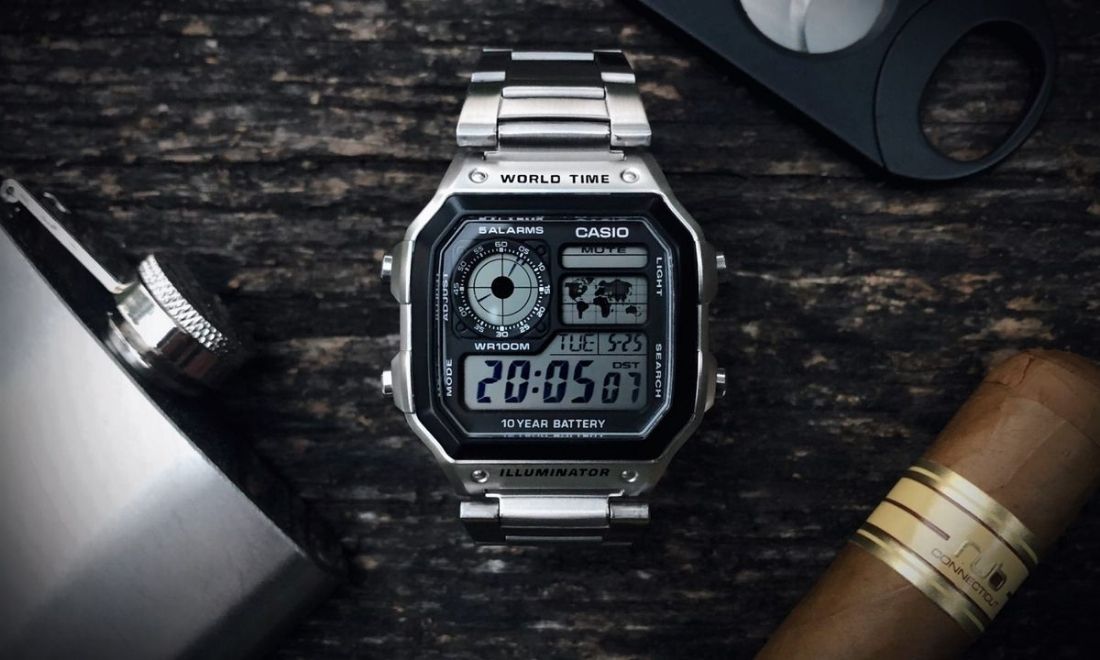 Top 10 mẫu đồng hồ nam không lỗi mode đẹp và đáng mua nhất 28 Casio AE-1200