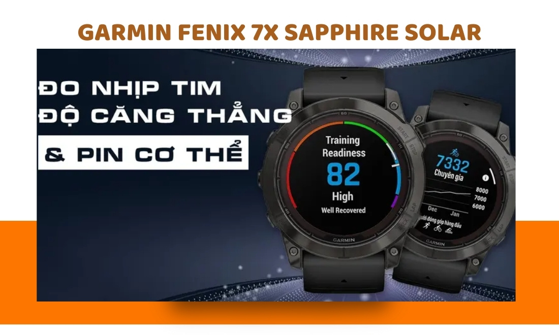 Garmin Fenix 7X Sapphire Solar