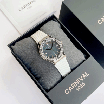 Carnival 34mm Nữ 8168L2-VT-DCS-DK1 chính hãng Carnival 34mm Nữ 8168L2-VT-DCS-DK1