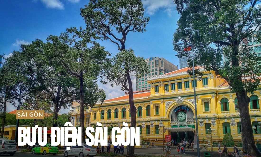 Cẩm nang du lịch Sài Gòn - Lịch trình chi tiết cho người mới đến lần đầu 7 Khám phá Bưu điện Sài Gòn với trần vòm cao và chi tiết tinh xảo