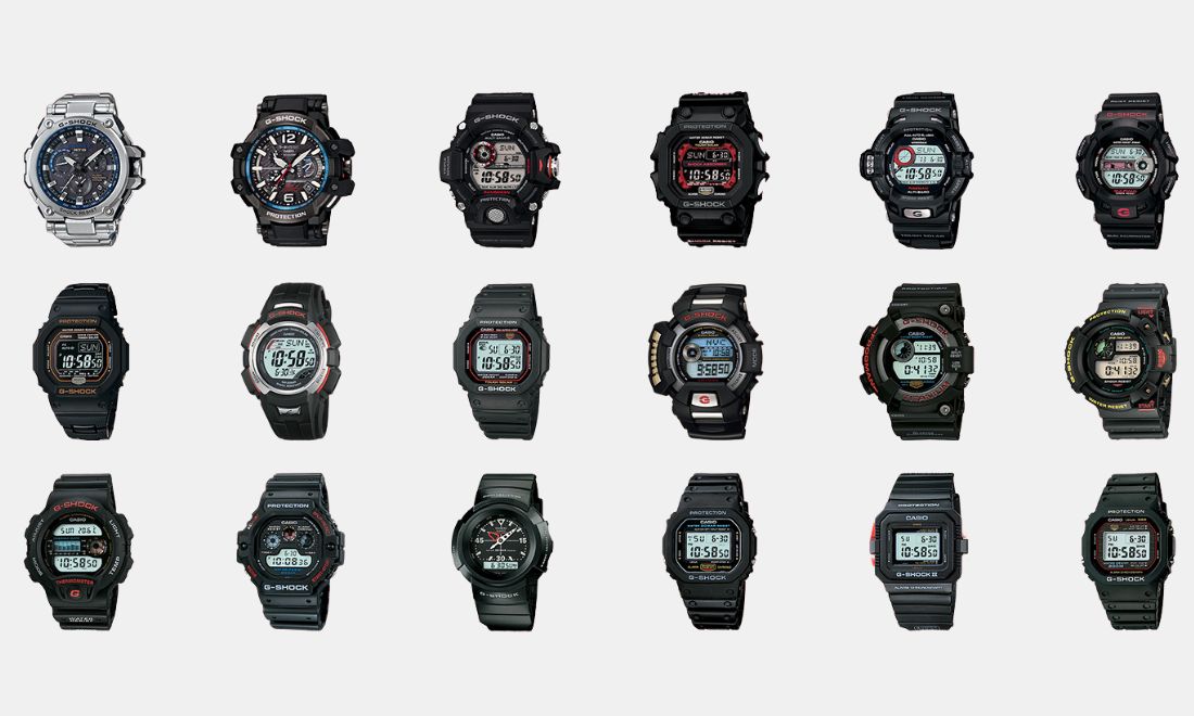 Khám Phá Chi Tiết Về Lịch Sử Của Đồng Hồ G-SHOCK 4 Từ năm 2017 cho đến nay, G-shock không ngừng ra mắt nhiều mẫu mới với kiểu dáng và tính năng thông minh hơn