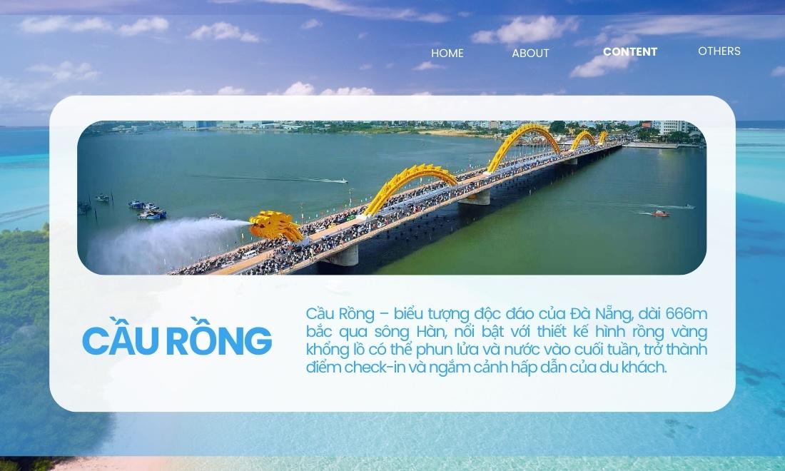 Kinh nghiệm du lịch Đà Nẵng - Cẩm nang hữu ích cho bạn tự túc 11 Lịch trình mẫu 1 ngày - Trải nghiệm cầu Rồng phun nước