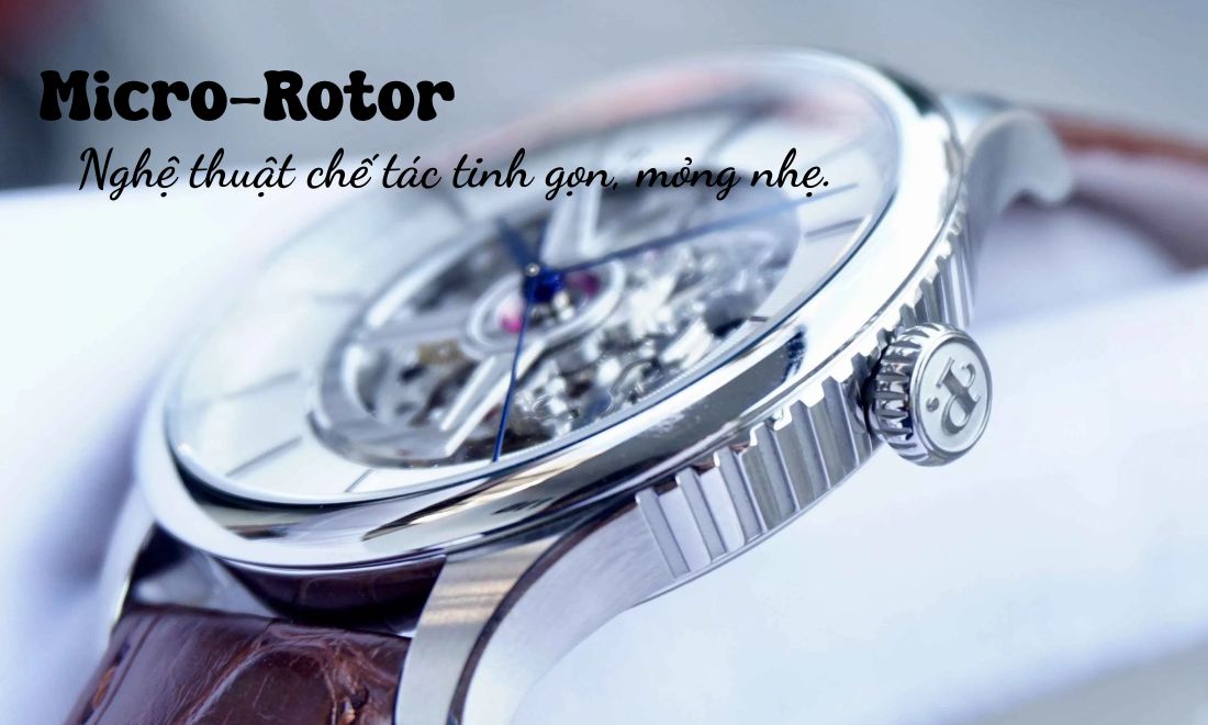 Rotor đồng hồ là gì? Toàn tập về "trái tim" của đồng hồ tự động 5 Micro-rotor là phiên bản thu nhỏ của rotor trung tâm
