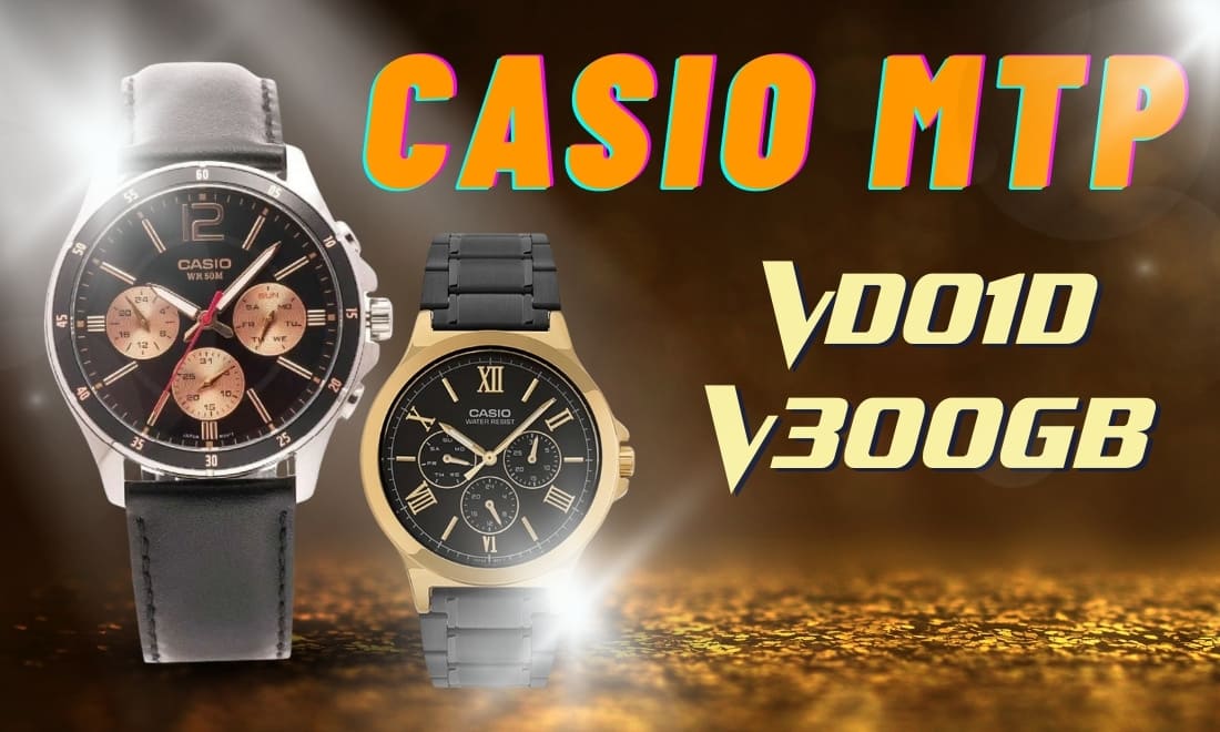 Đồng hồ Casio MTP 76 Thiết kế đa dạng, giao thoa cổ điển đến hiện đại