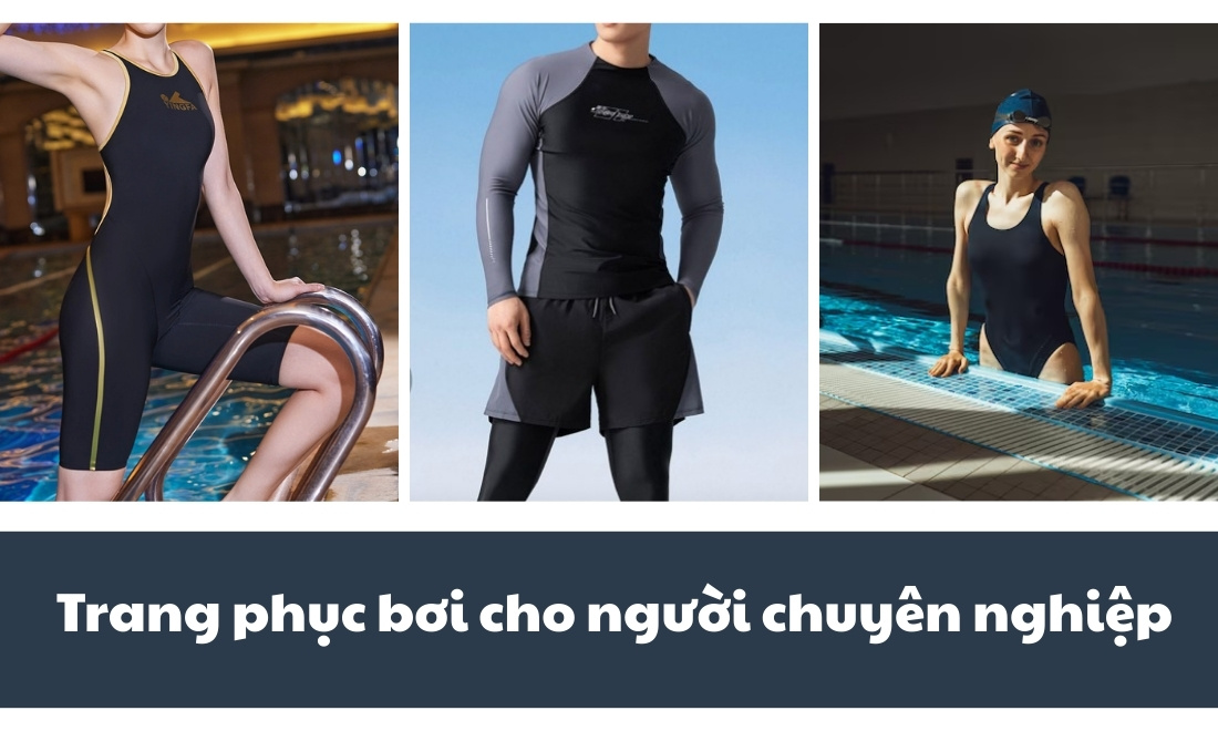 Trang phục chuyên dụng cho người mới học bơi