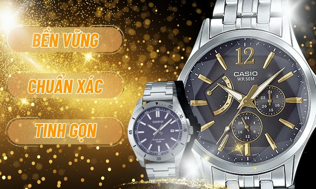Đồng hồ Casio MTP 75 Lịch sử và triết lý của bộ sưu tập Casio MTP
