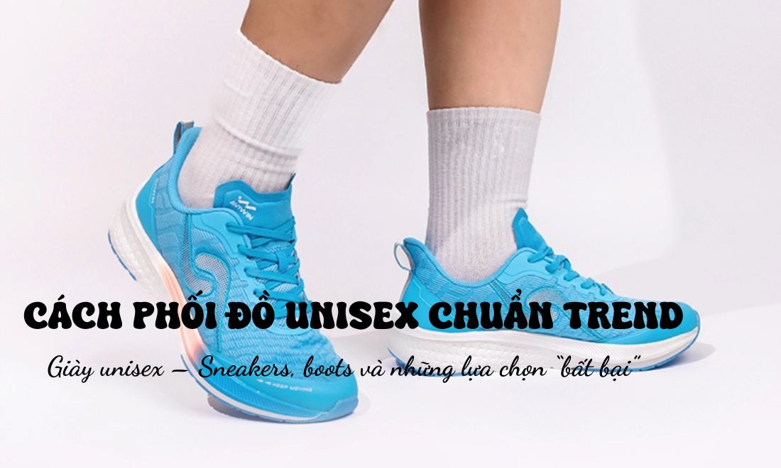 Unisex là gì? Khám phá phong cách Unisex và cách phối đồ chuẩn trend 6 Giày unisex – Phụ kiện không thể thiếu