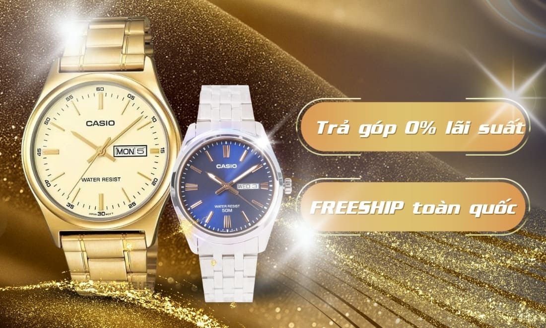 Đồng hồ Casio MTP 74 Trải nghiệm mua sắm linh hoạt với ưu đãi đặc quyền
