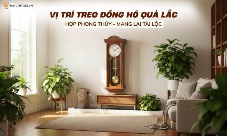 Vị trí treo đồng hồ quả lắc hợp phong thủy mang tài lộc 12 Vị trí treo đồng hồ quả lắc hợp phong thủy mang tài lộc