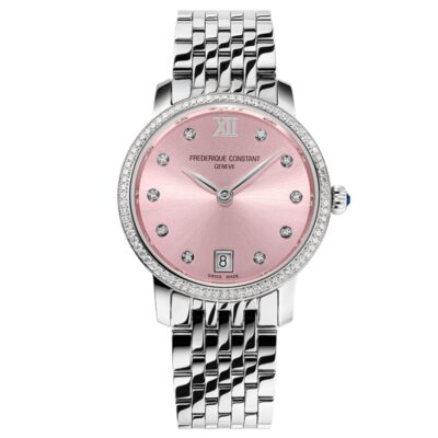Frederique Constant 30mm Nữ FC-220LPD1SD26B chính hãng Frederique Constant 30mm Nữ FC-220LPD1SD26B