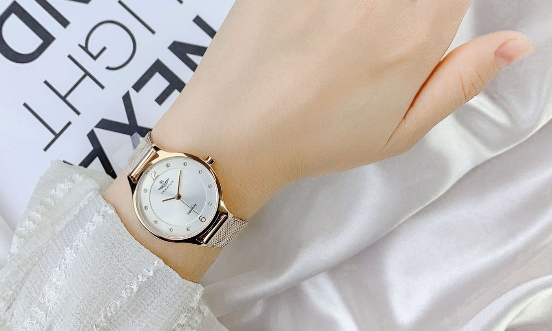 Cập nhật top 10 mẫu đồng hồ nữ bán chạy nhất tháng 10/2025 4 SRWatch SL1605.1102TE với thiết kế tinh tế