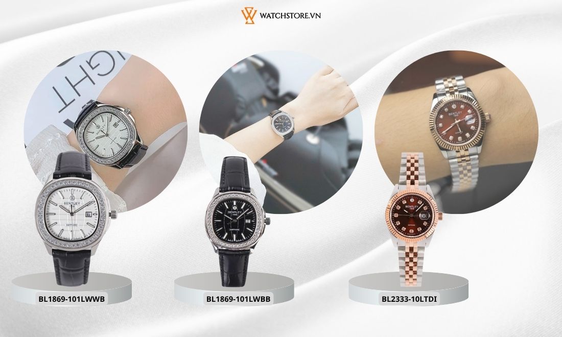 Điểm danh 8+ đồng hồ tặng vợ đẹp, tinh tế và ý nghĩa nhất 8 Đồng hồ Bentley thích hợp làm quà tặng